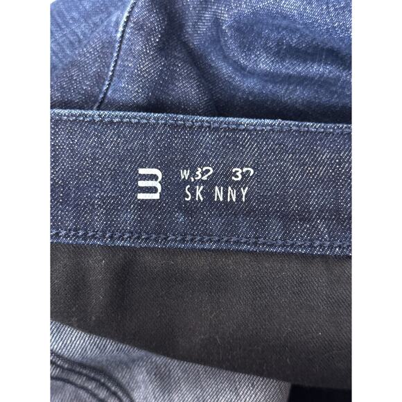 Mott & Bow Jeans 32 x 32 Mens Skinny Fit Dark Wash Denim - Picture 7 of 8